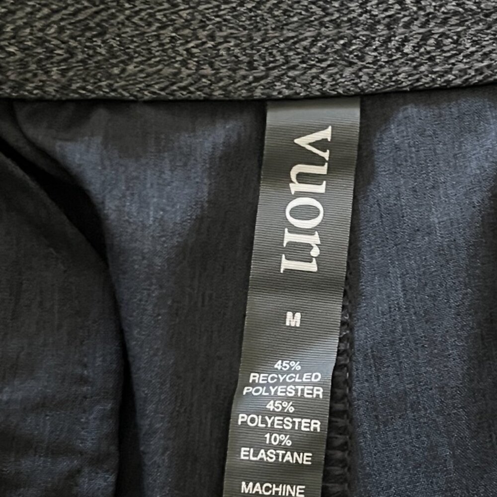 Vuori Banks Unlined Short 5” Men’s Medium Navy Linen Texture Like New - Picture 7 of 7